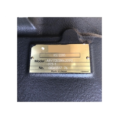 100% KSJ2285 A8V172ESBR6 экскаватор главный насос Rexroth A8V172 гидравлический насос Лучшая продажа